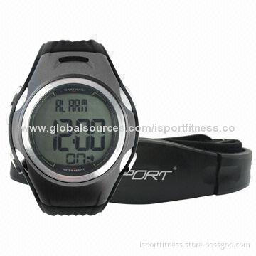 Sports heart rate pulse watch with calories